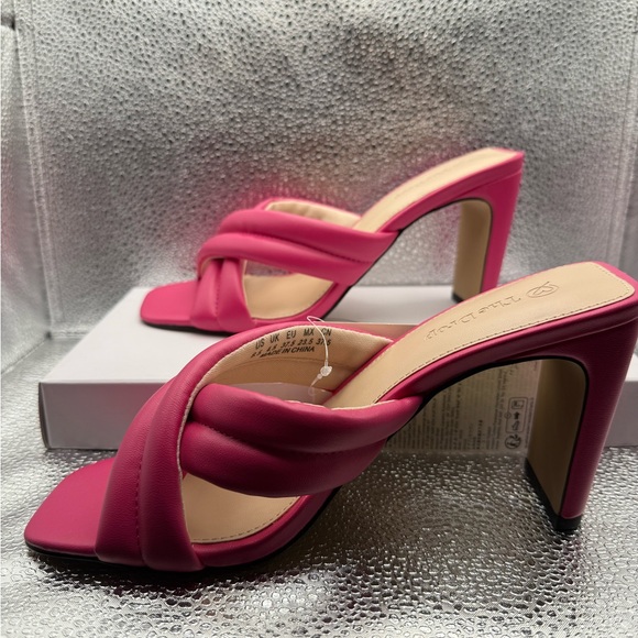 The Drop Shoes - The Drop Ava Women’s Pink High Heeled Sandals - Size 6.5 BNWT